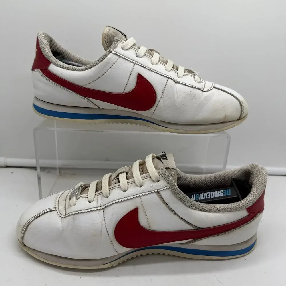 Nike Shoes Kids Youth 7Y Cortez Gump White Red Blue Sneakers